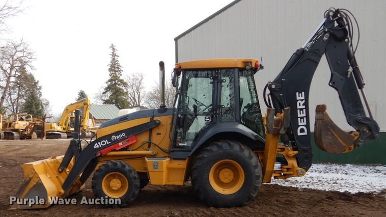 image for item EC9173 2015 John Deere 410L backhoe