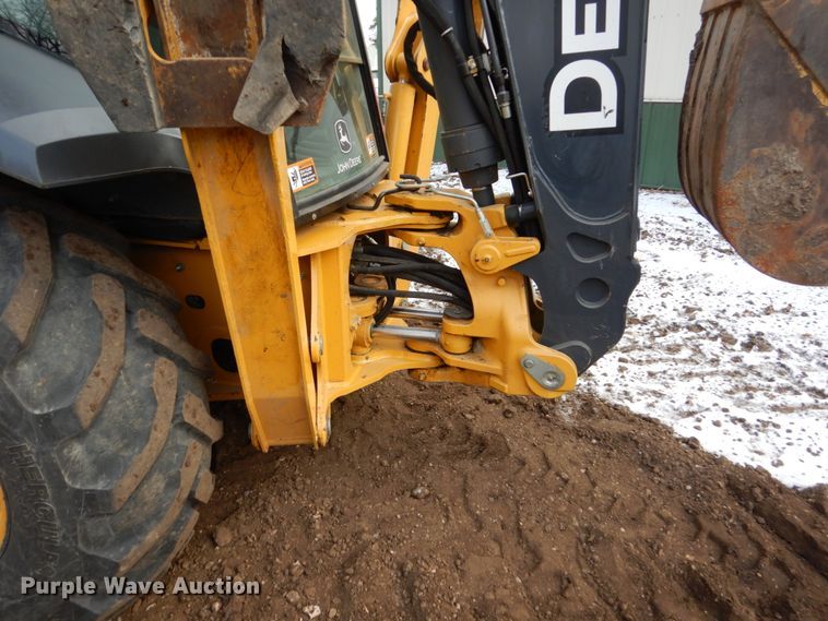 image for item EC9173 2015 John Deere 410L backhoe