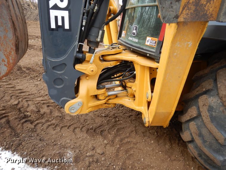 image for item EC9173 2015 John Deere 410L backhoe