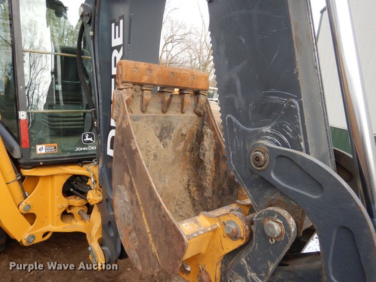 image for item EC9173 2015 John Deere 410L backhoe
