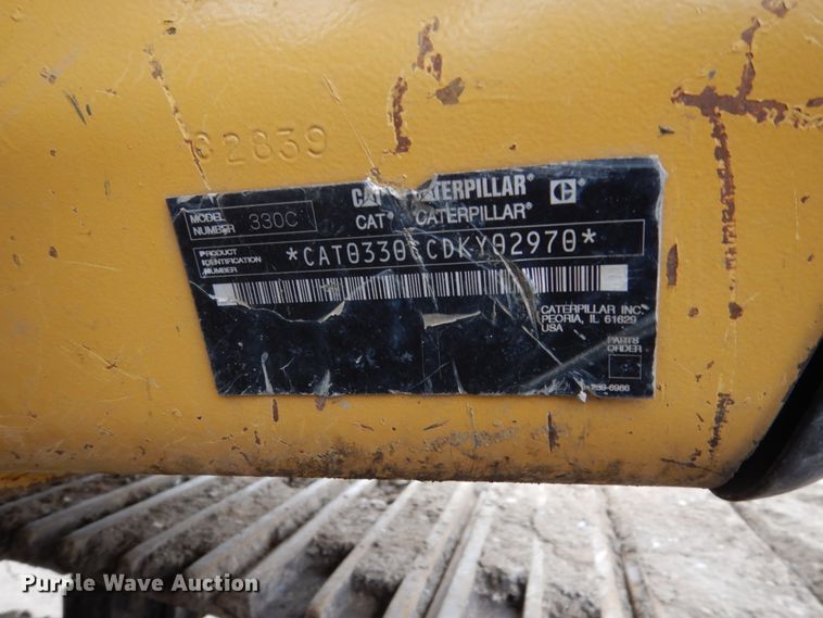 image for item EC9235 2005 Caterpillar 330C L excavator