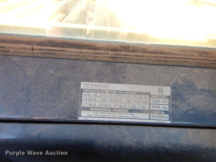 image for item EY9357 2006 New Holland C185 skid steer