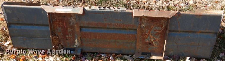 image for item EY9372 83"W skid steer bucket