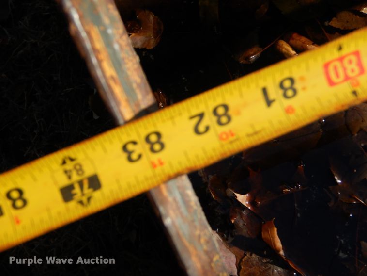 image for item EY9372 83"W skid steer bucket