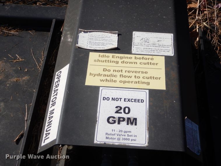 image for item EY9375 CID skid steer rotary mower