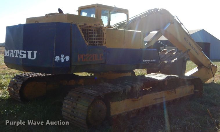 image for item EY9378 1984 Komatsu PC220LC excavator
