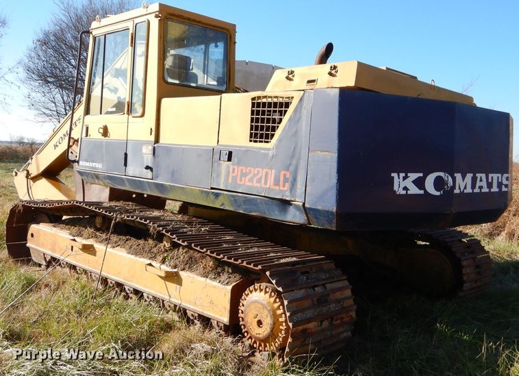 image for item EY9378 1984 Komatsu PC220LC excavator