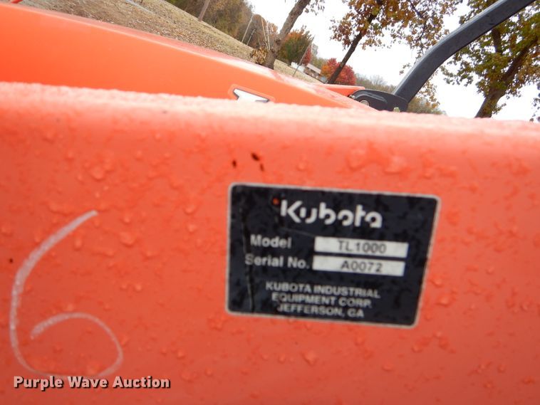 image for item FA9853 2006 Kubota L39 backhoe