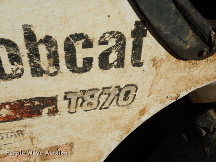 image for item FA9854 2014 Bobcat T870 skid steer