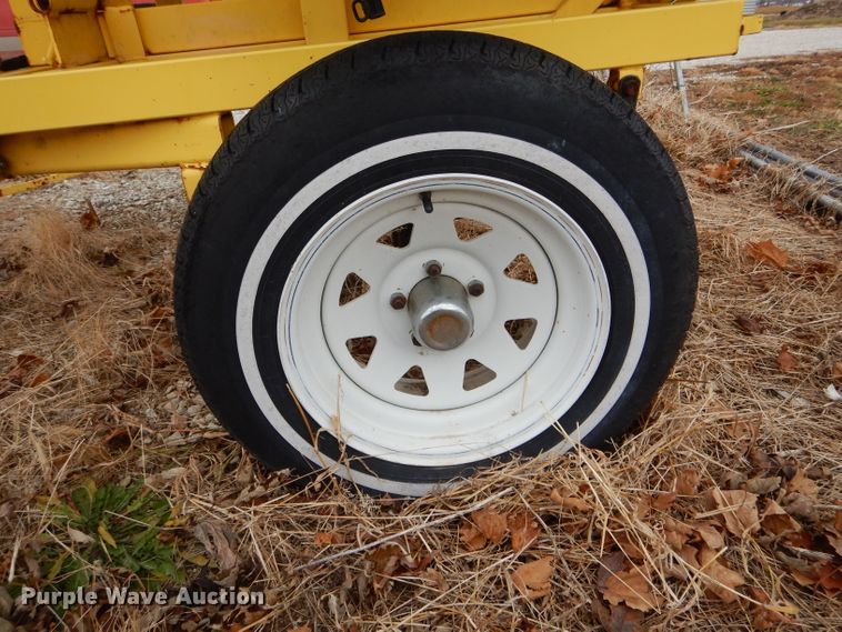 image for item FI9747 2003 Agri Drain Maxi Stringer reel trailer