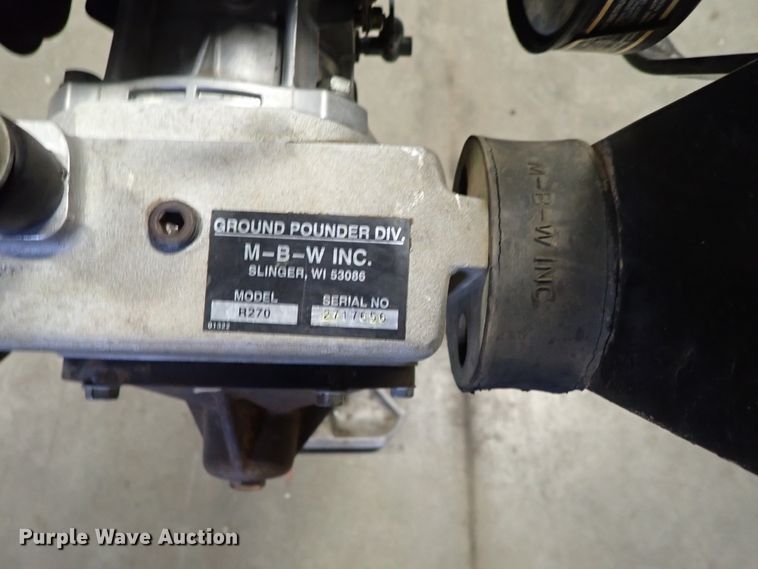 image for item FK9511 MBW R270 plate compactor