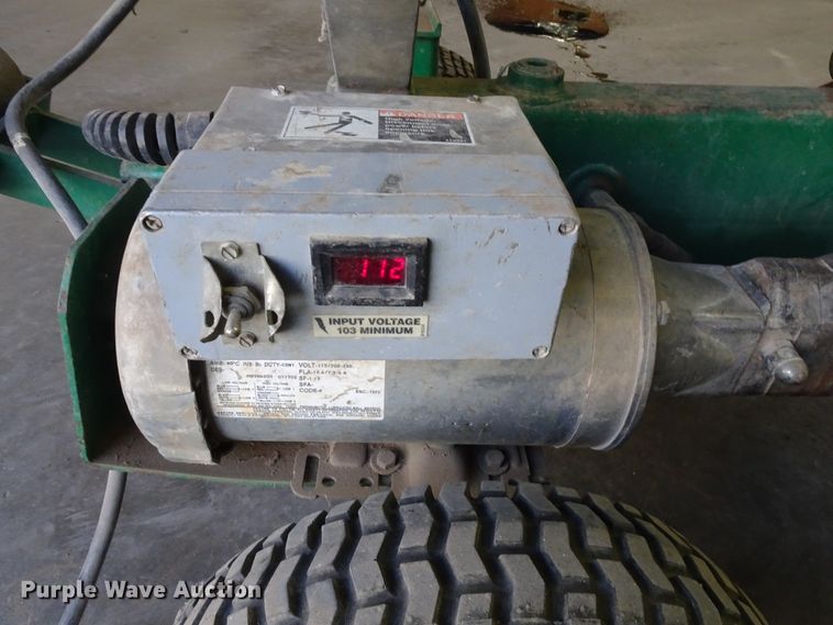 image for item GC9100 McElroy poly fusion machine