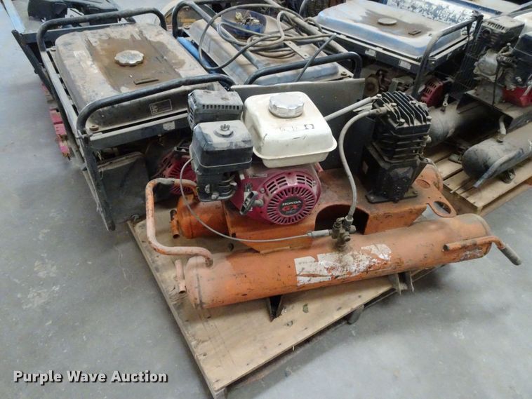 image for item GC9101 (6) pallets of generators and compressors