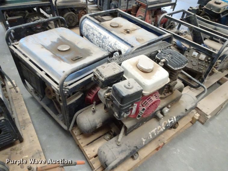 image for item GC9101 (6) pallets of generators and compressors