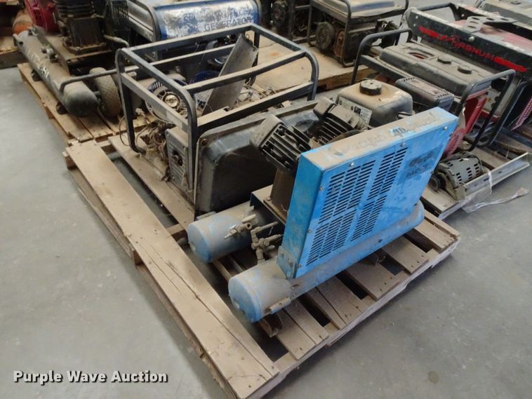 image for item GC9101 (6) pallets of generators and compressors
