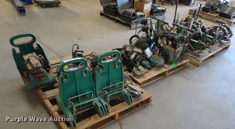 image for item GC9106 (3) pallets poly fusion equipment
