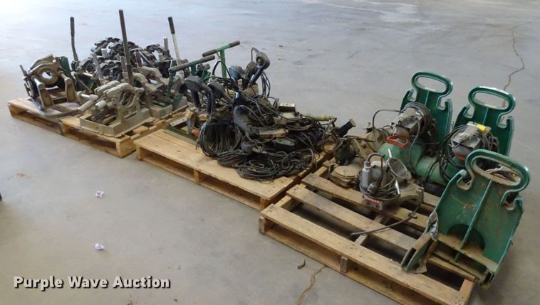 image for item GC9106 (3) pallets poly fusion equipment