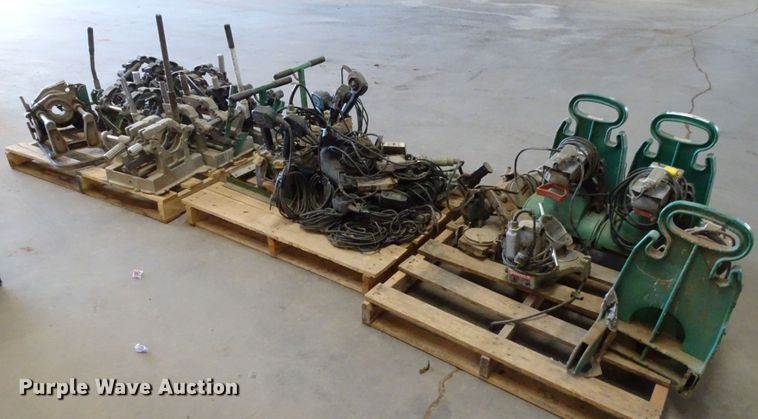 image for item GC9106 (3) pallets poly fusion equipment