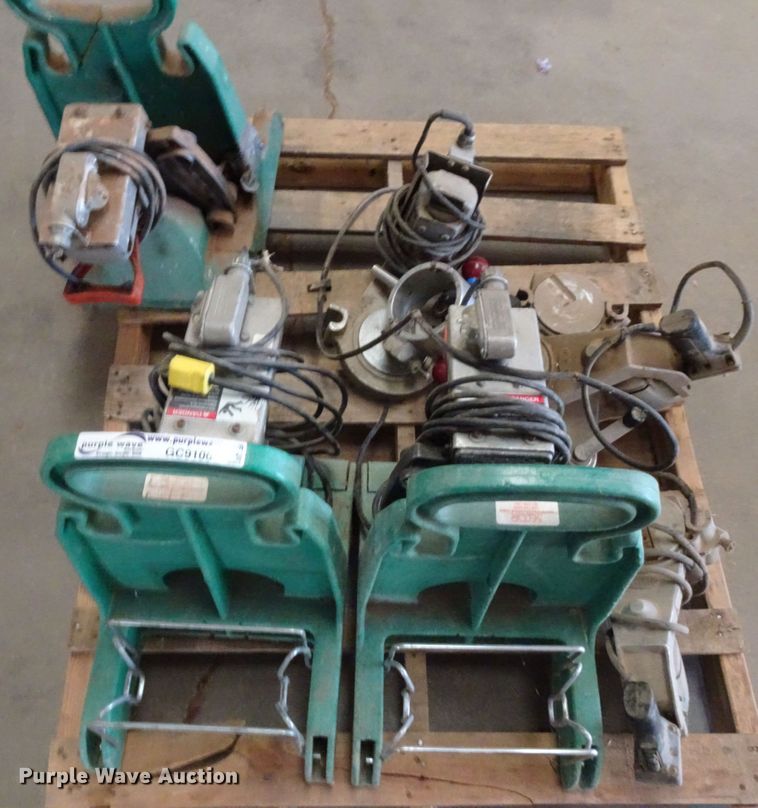 image for item GC9106 (3) pallets poly fusion equipment