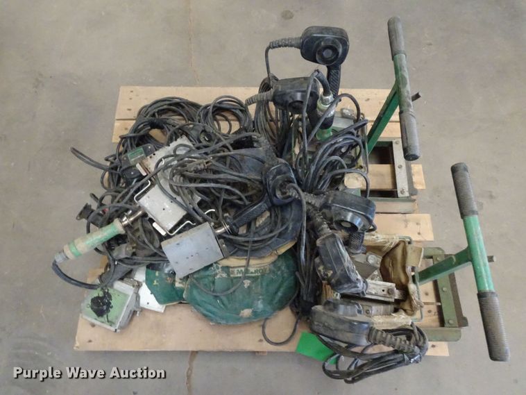 image for item GC9106 (3) pallets poly fusion equipment