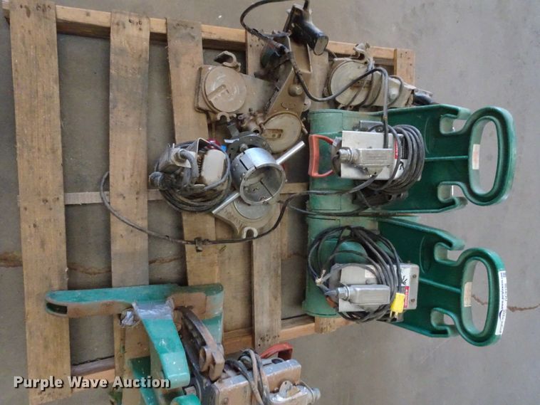 image for item GC9106 (3) pallets poly fusion equipment