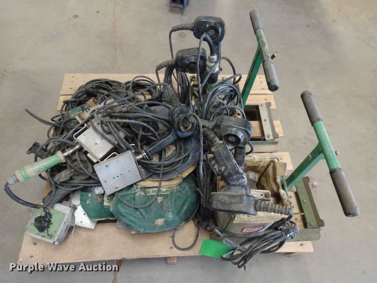 image for item GC9106 (3) pallets poly fusion equipment