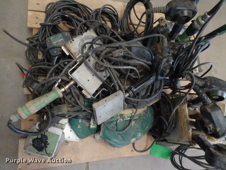 image for item GC9106 (3) pallets poly fusion equipment