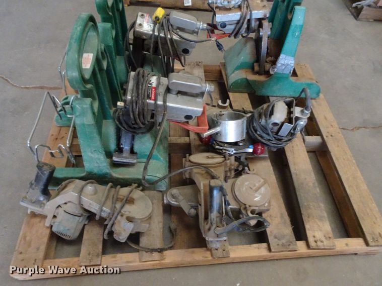 image for item GC9106 (3) pallets poly fusion equipment