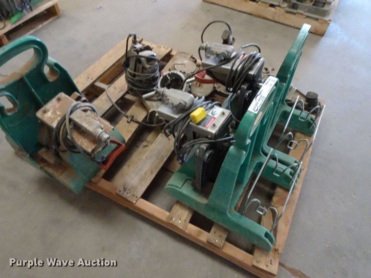 image for item GC9106 (3) pallets poly fusion equipment