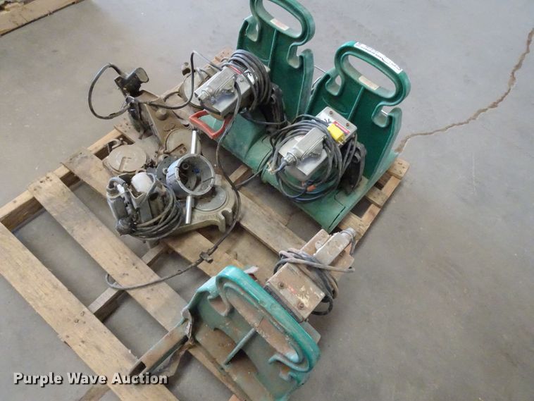 image for item GC9106 (3) pallets poly fusion equipment