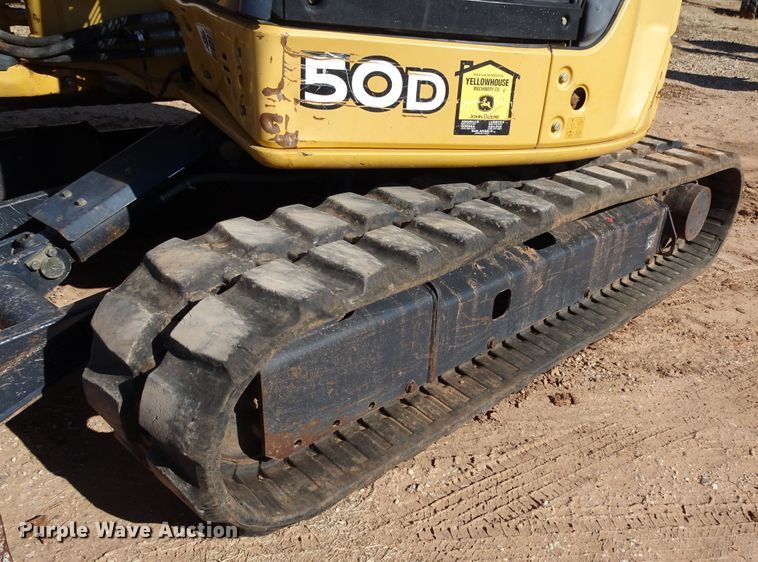 image for item GC9114 2010 John Deere 50D mini excavator