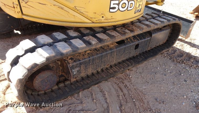 image for item GC9114 2010 John Deere 50D mini excavator