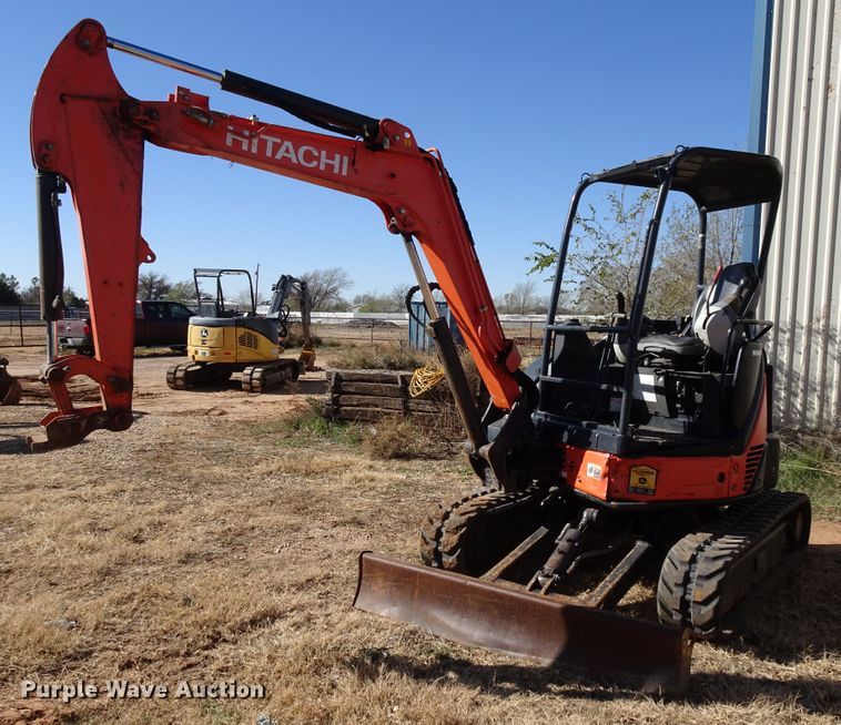 image for item GC9116 2010 Hitachi ZX35U-3 mini excavator