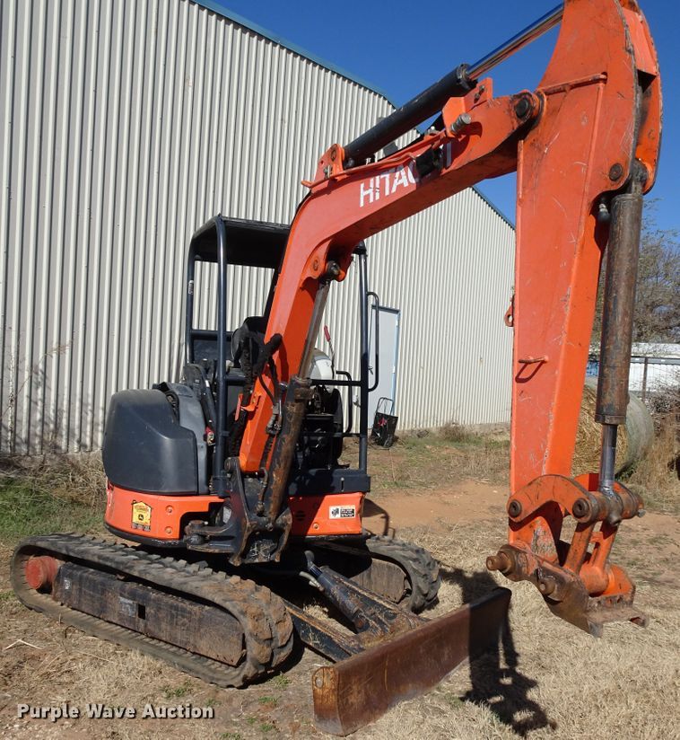image for item GC9116 2010 Hitachi ZX35U-3 mini excavator