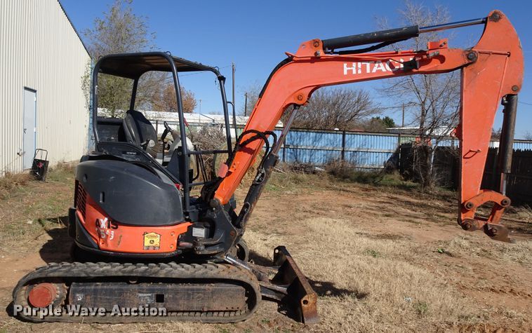 image for item GC9116 2010 Hitachi ZX35U-3 mini excavator