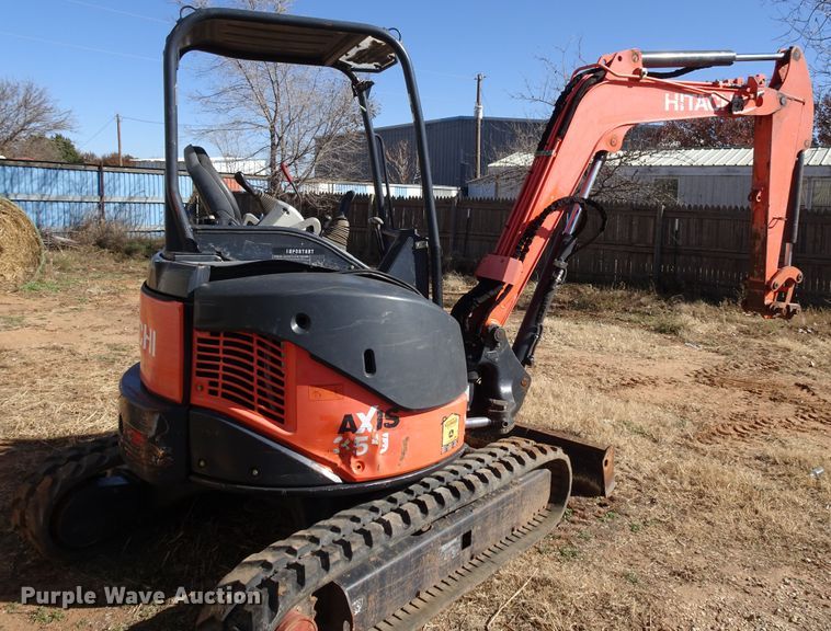 image for item GC9116 2010 Hitachi ZX35U-3 mini excavator