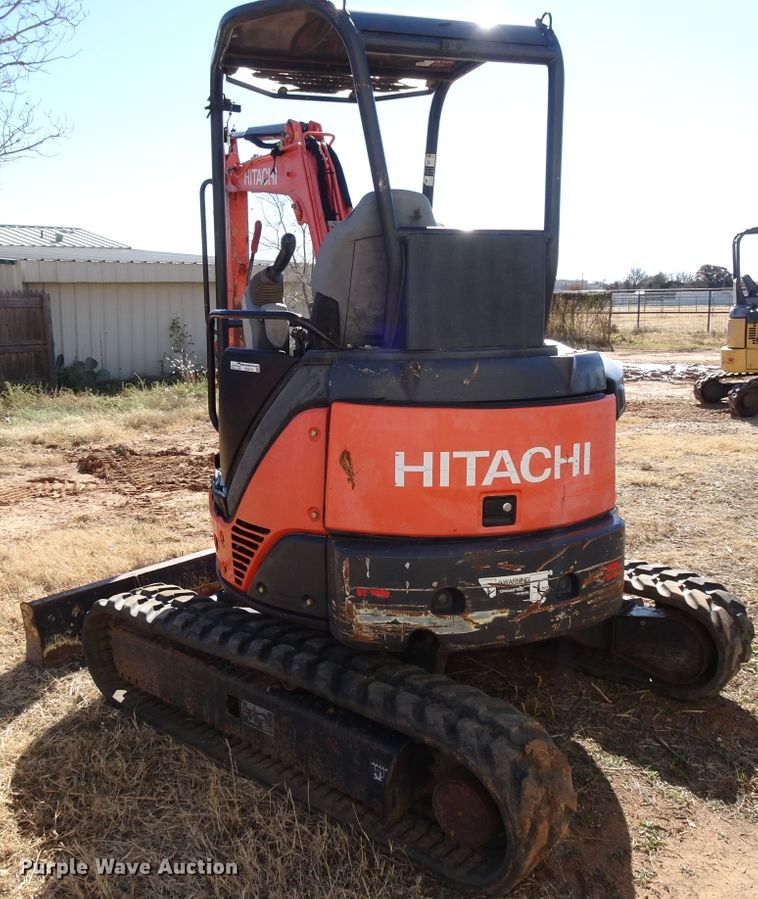 image for item GC9116 2010 Hitachi ZX35U-3 mini excavator