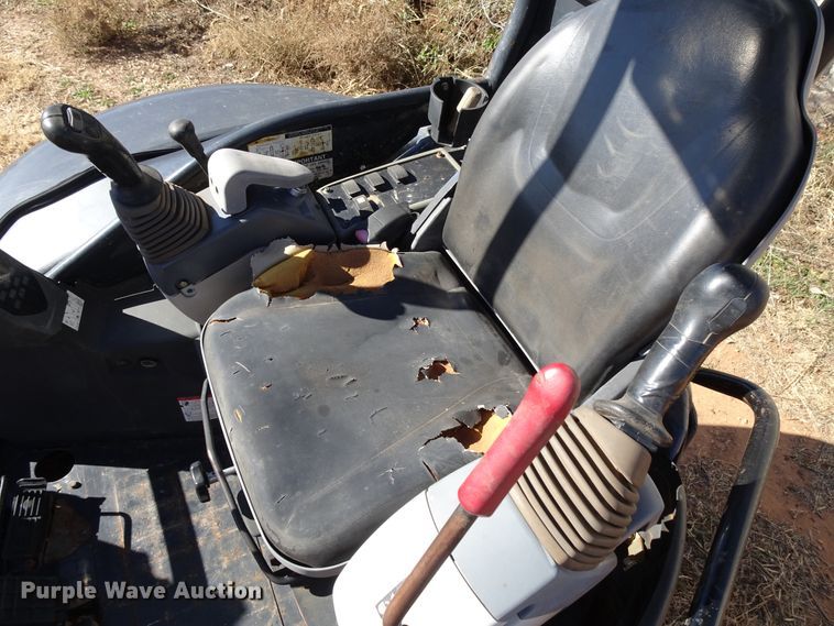 image for item GC9116 2010 Hitachi ZX35U-3 mini excavator