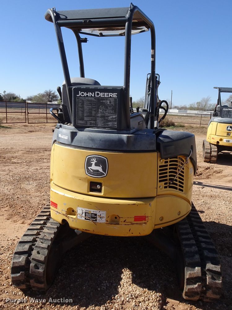 image for item GC9117 2008 John Deere 35D mini excavator