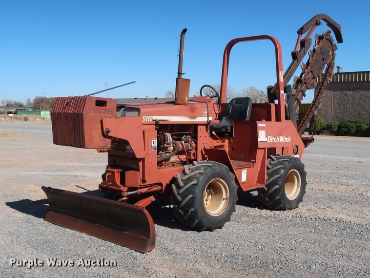 image for item GD9873 1996 Ditch Witch 5110DD trencher