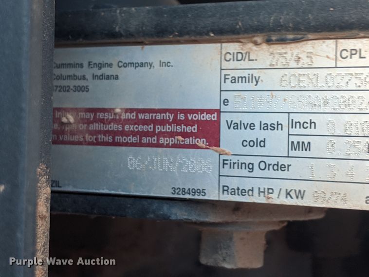 image for item GD9876 2007 Ingersoll Rand SD-70D TF single drum vibratory roller