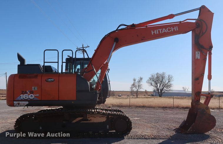 image for item GD9880 2016 Hitachi ZAXIS ZX160LC-6N excavator