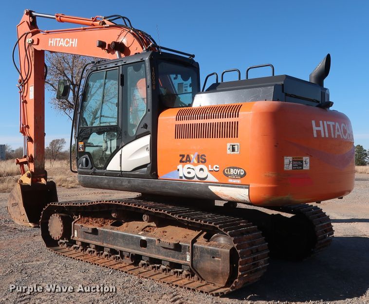 image for item GD9880 2016 Hitachi ZAXIS ZX160LC-6N excavator