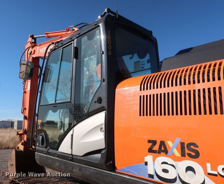 image for item GD9880 2016 Hitachi ZAXIS ZX160LC-6N excavator