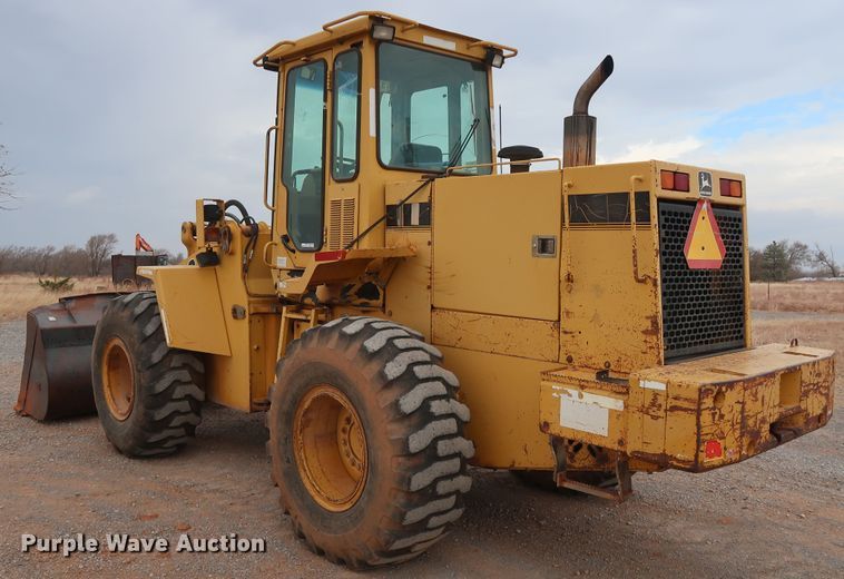 image for item GD9906 1995 John Deere 624G wheel loader