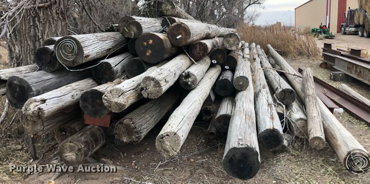 image for item GF9516 Approximately 50 wood poles
