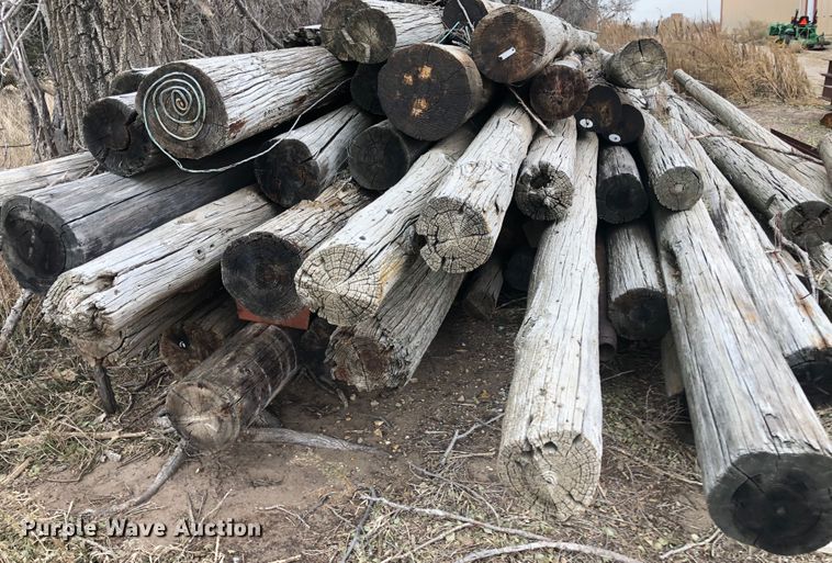 image for item GF9516 Approximately 50 wood poles