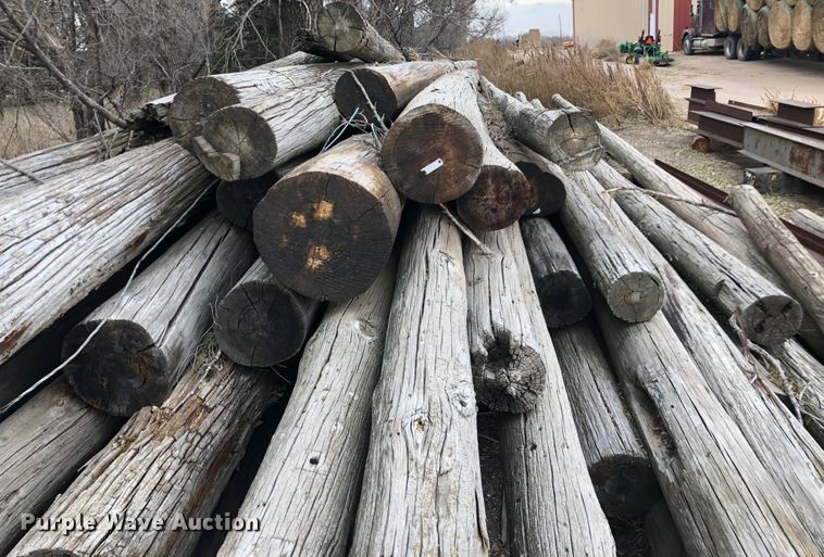 image for item GF9516 Approximately 50 wood poles