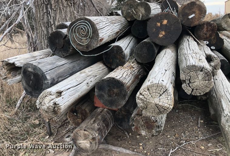 image for item GF9516 Approximately 50 wood poles
