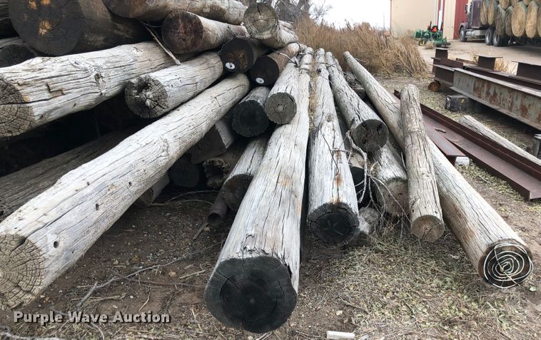 image for item GF9516 Approximately 50 wood poles